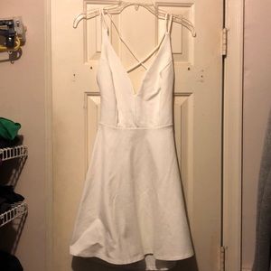 White Lulu’s dress for bridal bachelorette party